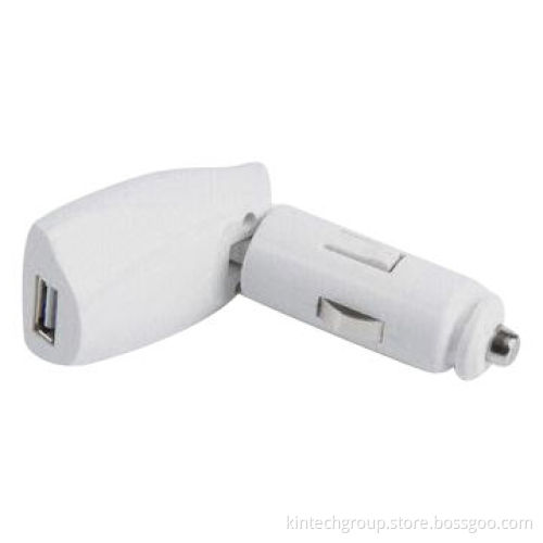 In-car Mobile Phone Charger with 5V DC Output Voltage and 300 to 800mA Charging Rate